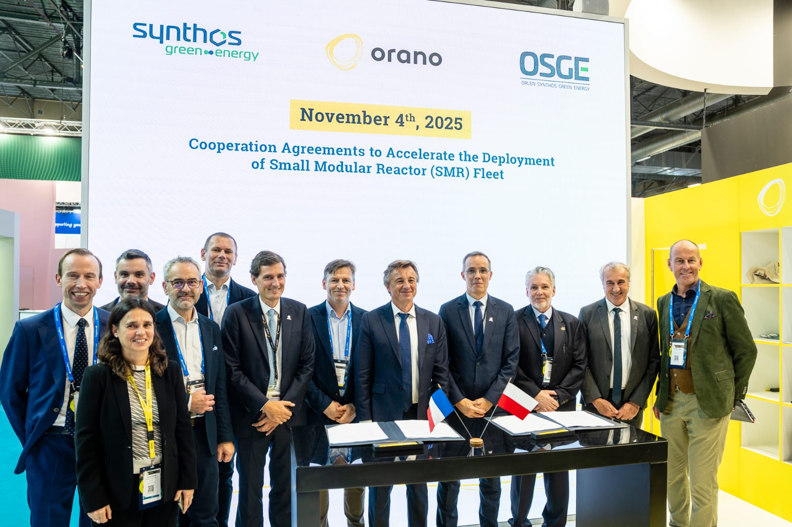 ORANO wesprze SGE i OSGE w budowie floty BWRX-300 w Europie Środkowo-Wschodniej